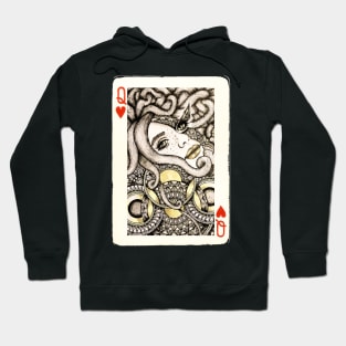 Queen of hearts Hoodie